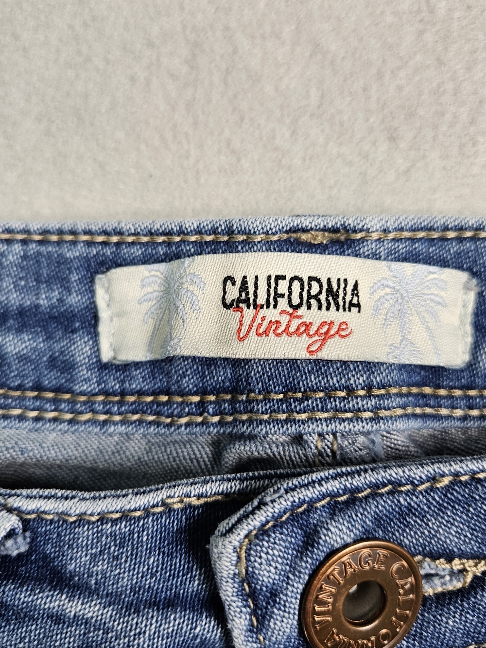 California Vintage High Rise Skinny Jeans Sz 11/30 - Picture 10 of 12